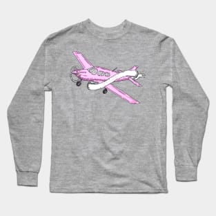 It’s A Girl Airplane Long Sleeve T-Shirt